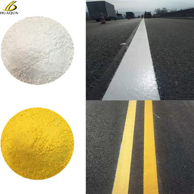 Hızlı Kuruyan ve Özelleştirilebilir Renklere Sahip Yüksek Yansıtıcı Termoplastik Yol Çizgi Boyası