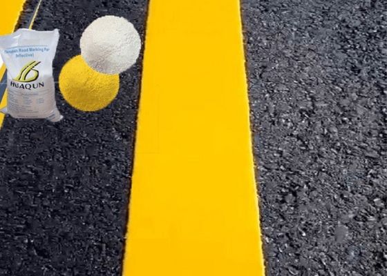 satın almak Yolu işaretlemek için %20 cam boncuklu yansıtıcı termoplastik yol işaretleme boyası Çevrimiçi üretim