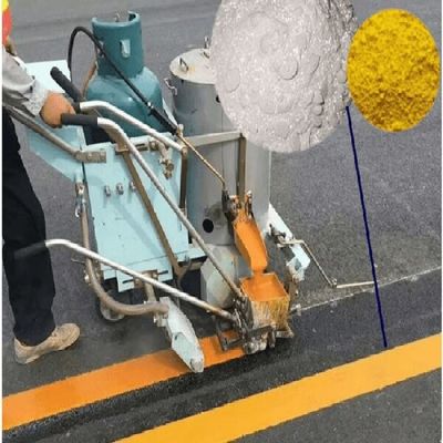 satın al Sıcak erimiş yol işaretleme boyası ağır trafik için % 10 önceden karışık cam boncukları ile Çevrimiçi üretim
