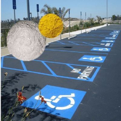 satın al Trafik yönetimi için üstün yansıtıcılık ve dayanıklı kaplama ile % 15 Karışık Cam Boncuk Termoplastik Yol İşaretleme Boya Çevrimiçi üretim