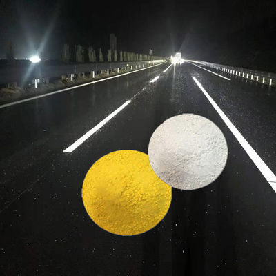 satın al Yüksek Yansıtıcı Görünürlük İçin Özelleştirilebilir Cam Bilye İçeriğine Sahip Hızlı Kuruyan Termoplastik Yol Çizgi Boyası Çevrimiçi üretim