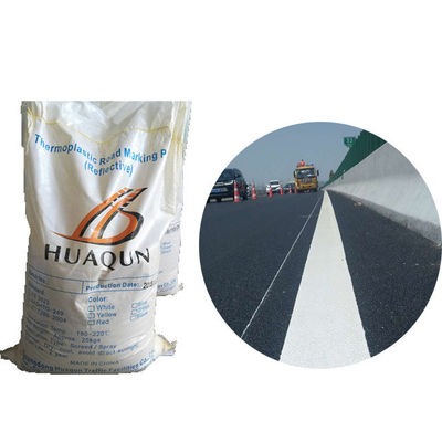 satın almak 180 ~ 220 ° C uygulama sıcaklığı 0-15% arasında cam boncuk karışımı ve 3 dakikalık kurutma süresi ile termoplastik yol işaretleme boya toz kaplama Çevrimiçi üretim