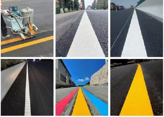 satın al Çevre Dostu Termoplastik Yansıtıcı Boya Sıcak Erime Beyaz Yol İşaretleme Boya Çevrimiçi üretim