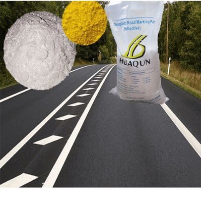 satın al Sıcak Erimiş Üreticiler AASHTO Yansıtıcı Otoyol Termoplastik Yol İşareti Boya %30 Ön karışık cam boncuklar Yol İşareti Boyaları Çevrimiçi üretim