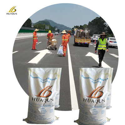 satın al Sarı ve Beyaz Toz Kaplama Sıcak Erime Yol Çizgisi Yansıtıcı Yol İşaretleme Boyası Çevrimiçi üretim