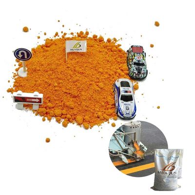 satın al Yol işaretlemeleri için sıcak erime termoplastik boya Hızlı katılaşma Dayanıklı ve çok görünür Yüksek trafik alanları için idealdir Çevrimiçi üretim