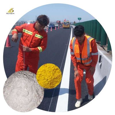 satın al Uzun Sürekli AASHTO M249 Parlak ve Dayanıklı İşaretler İçin Cam Boncukları ve Pigmentlerle Termoplastik Boya Çevrimiçi üretim