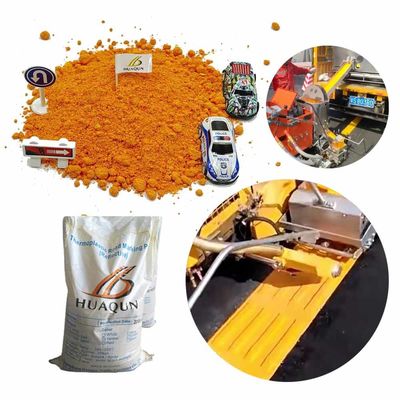 satın al Yüksek yansıtıcılıklı termoplastik boya, yol görünürlüğünü iyileştirmek için yol işaretleme kaplaması için Çevrimiçi üretim