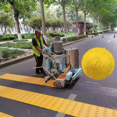 satın al Su geçirmez UV Dirençli Termoplastik Yol İşaretleme Boyası Yüksek Retrorefleksif Cam Boncuklarla Çevrimiçi üretim