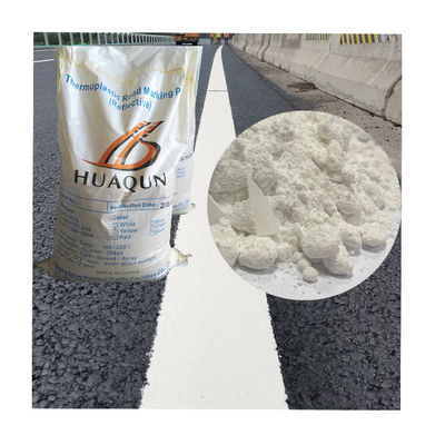 satın al 25kg/torba Ambalajda 180°C - 200°C Isıtma Sıcaklığı İçin Yüksek Yansıtıcılı Termoplastik Yol Çizgi Boyası (Cam Küreler Dahil) Çevrimiçi üretim