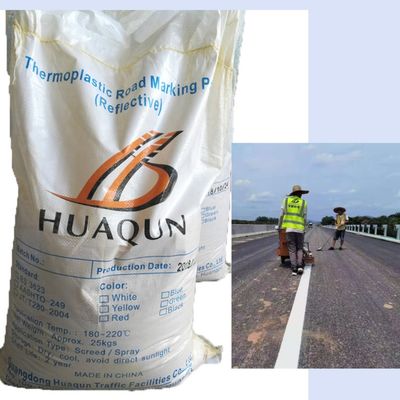 satın almak Yüksek yansıtıcılık ve uzun ömürlü termoplastik yol işaretleme boyası cam boncuklarla yol işaretlemesi için Çevrimiçi üretim