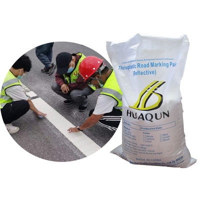 satın al Kaliteli Guangzhou Fabrikası Beyaz ve Sarı Termoplastik Yol İşaretleme Boyaları Çevrimiçi üretim