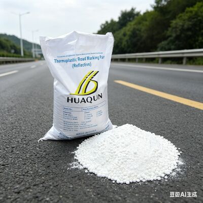 satın almak C5 Otoyollar ve otopark yerleri için 180-220°C inşaat sıcaklığı ve UV direnci olan reçine termoplastik yol işaretleme boyası Çevrimiçi üretim