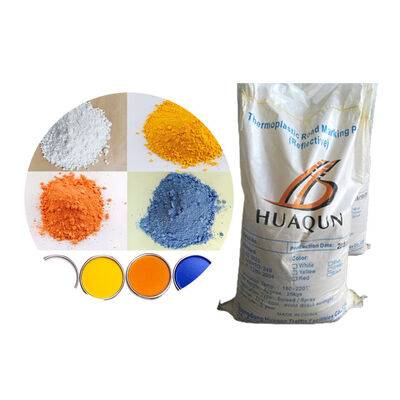 Yüksek görünürlüklü termoplastik yol işaretleme boyası Beyaz ve Sarı Renk