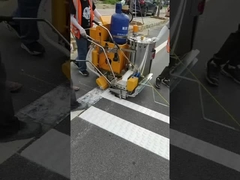 Titreşme sıcak erimiş kaplama % 20 cam boncuk Termoplastik Yol İşaretleme Boya