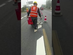 yansıtıcı termoplastik yol işaretleme boyası