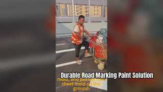 Termoplastik Yol Çizgi Boyası ile Hassas Ok İşaretleme | Dayanıklı Yol Güvenliği Çözümü