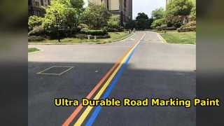 Durable Thermoplastic Road Marking Paint Fast Drying